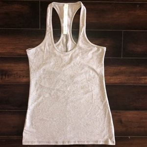 LULULEMON GATHERED ORGANIC RACERBACK TANK... SZ 6